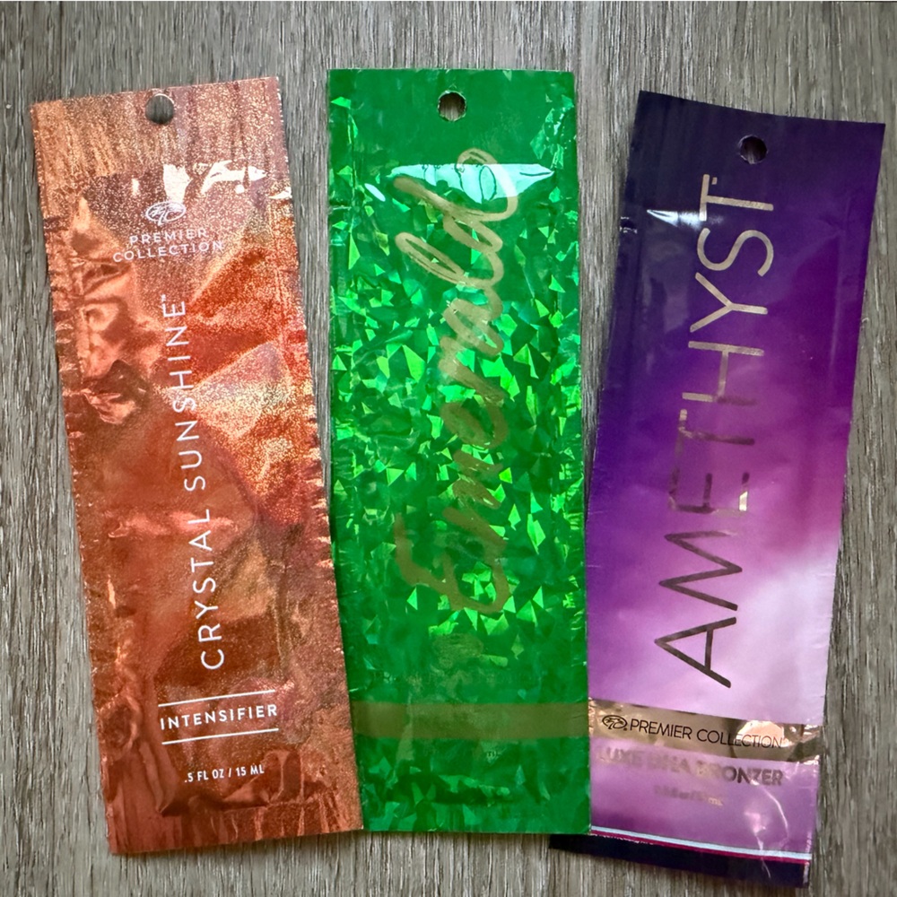 Palm Beach Tan PBT Premier Collection Indoor Tanning Lotion Trio Samples Bronzer - Picture 4 of 6